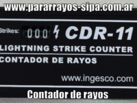SIPA prevencióny Protección Venta Contador de rayos CDR-11